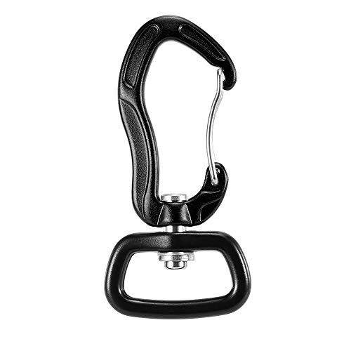 Carabiner Clip, Andoer Mosquetão giratório mosquetão giratório 360 ° mosquetão giratório mosquetão p