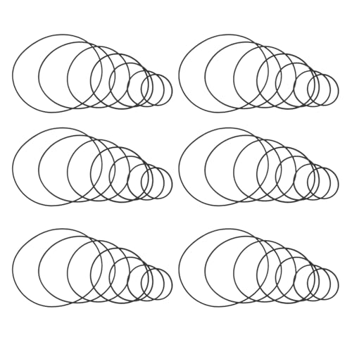 iplusmile 100piezas Correa De Transmisión Grabadora De Cinta Correa De Casete para Reparación y Mantenimiento para Tocadiscos Reproductores De CD DVD y VCR para Reparación De Reproductores d