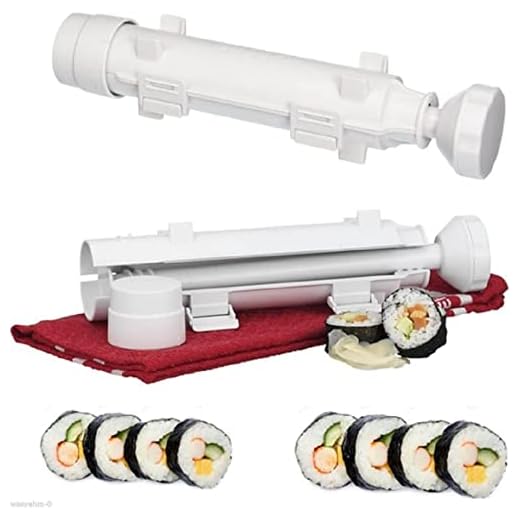 TOCAVE Máquina de sushi Kit máquina de sushi, máquina de sushi kit, máquina de sushi Kit lanzacohetes de sushi, conductor de DIY shou, creatividad de regalos para principiantes