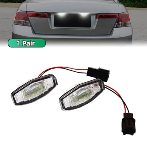 Luces traseras para matrícula de Accord Sedán 2003-2017 7
