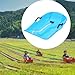 RNXRZANK Snow Sled for Child Sand Sliding Board Toboggan Downhill Sledding, Blue