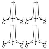 SJDKAKJSA 4 Piezas Soporte Platos Decorativos, 6 Pulgadas Soportes para Platos...