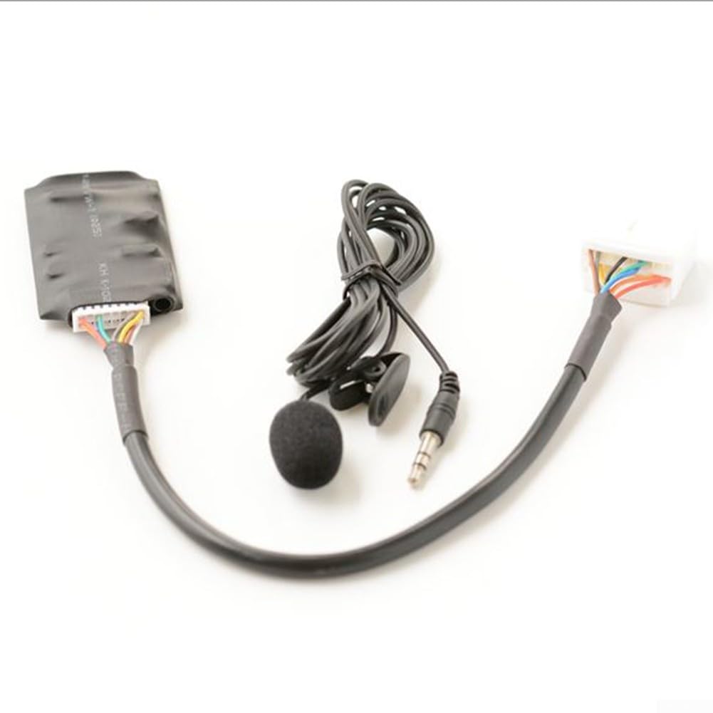 Kompatybilny z Bluetooth kabel adaptera AUX do Honda Accord 2003-2011, Civic 2006-2010, CR-V 2004-2011, moduł wejściowy stereo z przyłączem mikrofonowym