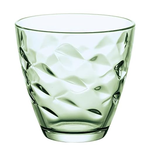 Bormioli Rocco HP-384420 Vaso, Verde, 6 Unidad (Paquete de 1), 6