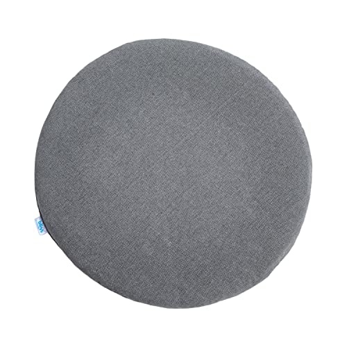 Bliss Hammocks 31.5" Wide Macramé Swing Chair W/Fringe Lining & Padded Cushion Indoor, Outdoor, Patio, Backyard Eco-Friendly Cotton & Bohemian Style Design 300 Lbs Capacity, Grey (Bhc-102Gry) #TOP4