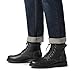 Bruno Marc Men's Dress Oxford Fashion and Comfort Ankle Lace Up Boots,Size 12,All Black,BMUMAB2513