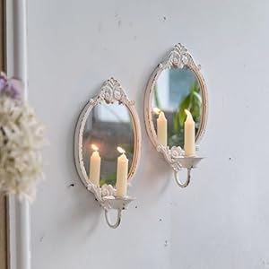 Sintosin WW2220015 Zestaw 2 Kinkietów Świecznikowych Retro