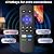 Replacement Remote Control for Roku TV, Compatible for TCL Roku/Hisense Roku/Onn Roku/Sharp Roku/Element Roku/Westinghouse Roku/Philips Roku/Sanyo Roku Smart TVs (Not for Roku Stick,Box and Players)