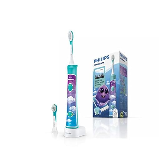 Philips Sonicare HX6322/04 - Cepillo de dientes eléctrico para niños con Bluetooth y App divertida