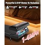 2.5HP Walking Mat with Incline pad,Under Desk Treadmill, Walking Running Pad with Remote, 3 in 1 Low Noise Small Mini Portable Treadmill with Led Screen, Compact Treadmills for Home, 265lbs Capacity - Image 4