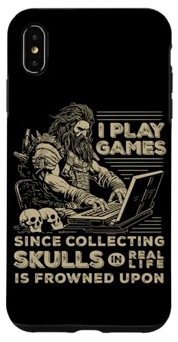 Gaming Warrior Collecting Skulls Pc�Q�[�� MMO RPG �Q�[�� �Q�[�}�[ �X�}�z�P�[�X iPhone XS Max �p