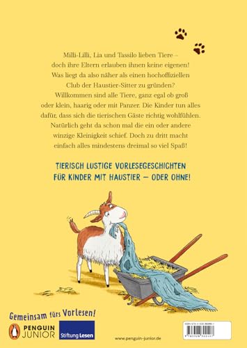 Der supercoole Haustier-Sitter-Club - Lustige Vorlesegeschichten: Ein Vorlesebuch für tierliebe Kinder ab 4 Jahren