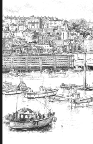 Lined Notebook - St Peter Port Harbour: Guernsey, Channel Islands