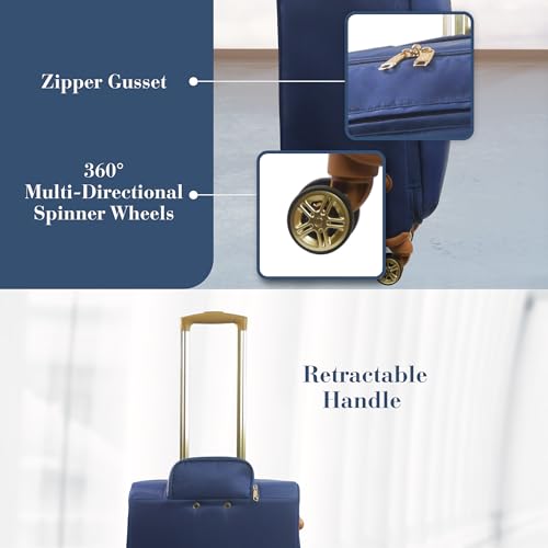Image of Tommy Bahama 26 Inch Rolling Luggage, Blue