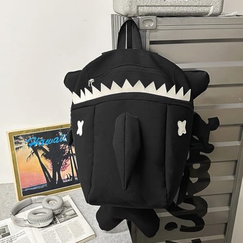Mochila de tiburón para excursiones al aire libre y colegio 3