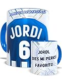 EL DETALLITO Taza Espanyol Personalizada Nombre Número Y Dedicatoria...