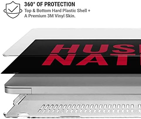 Skinit Case + Skin Compatible with MacBook Air 13in (2020) - Officially Licensed Husker Nation Design