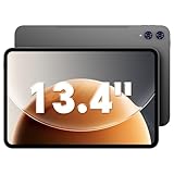 TECLAST T65 Tablet 13.4 Inch, Android 16 Tablet, 26GB RAM 256GB ROM(TF 4TB), 10000mAh, 120Hz, 2.2GHz gaming Tablet, 4G LTE Dual SIM,1920x1200 IPS, Quad-Core Large Tablet, 5+13MP, GPS, Widevine L1