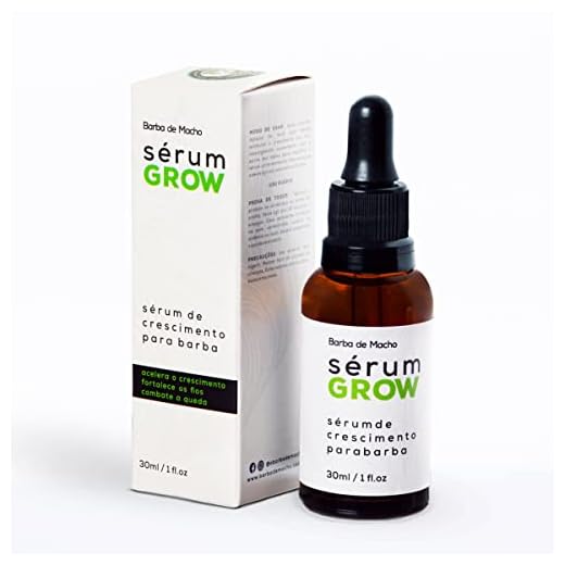 Sérum Grow Concentrado Blend Cresce Cabelo e Barba de Macho
