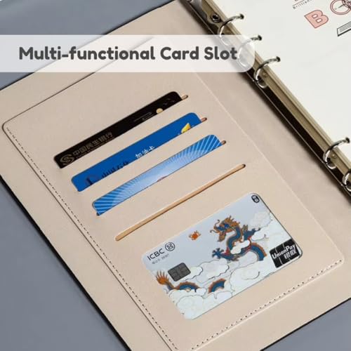 Image of Giftana Personalized Diary with Name, Personalized Office Planner Notebook Diary with Magnetic Lock, Corporate Gifts for Employee (Grey)