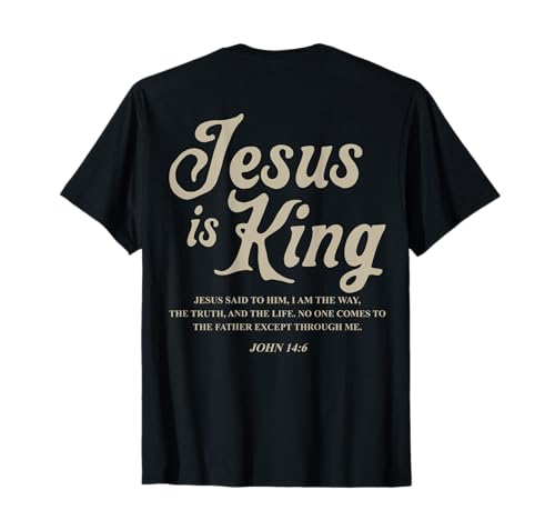 Jesus is King John 14:6 Costume Jesus Christian (On Back)