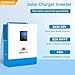 SUNGOLDPOWER 5000W DC 48V All in One Solar Inverter, 80A MPPT Solar Charger and 40A AC Charger, 120V AC Output Pure Sine Wave Inverter for Backup, Off-Grid System (CAN NOT Parallel)