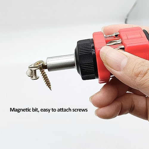 Dioche Multitool 12-in-1 Mini Screwdriver Set - Ratchet, Phillips, Chrome Vanadium Steel, (Plastic), Home Improvement, Electronics Item image 5
