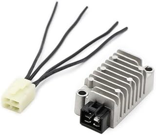HaIlm Motorcycle Voltage Regulator For Yam&aha TDM850 XJ600 XJ400 FZR400 TTR225 TTR250 XT600 XT225 SEROW 225 TW225 Motorcycle Rectifier (Color : Regulator With Plug)