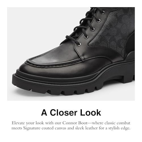 COACH Men's Connor Boot Uniform Dress Shoe4