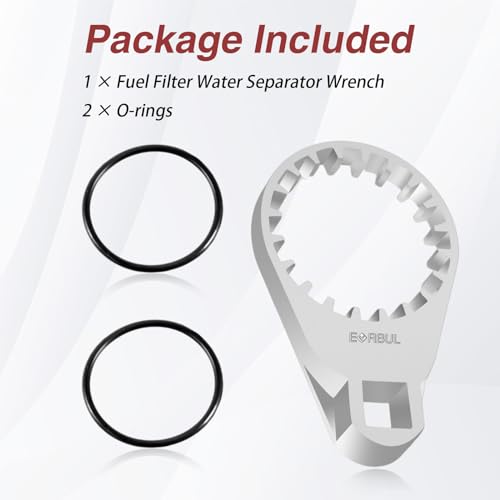 EVRBUL Fuel Filter Water Separator Wrench Compatible with Yamaha 4