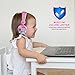 Sakar My Little Pony Over The Ear Headphones | Soft and Cushioned Ear Pieces to Fit Any Size, Adjustable Headband, Great Sound, Purple, Small