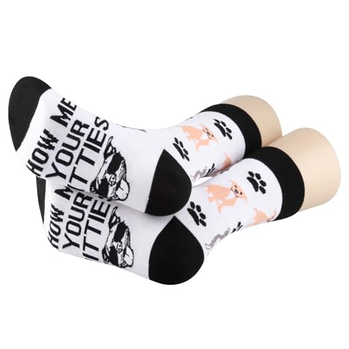 2 Pairs Pitbull Socks Gift For Dog Lovers Pitbulldog Owners Gift Show Me Your Pitties Socks Pitbull Mom Gift Pittie Gift3