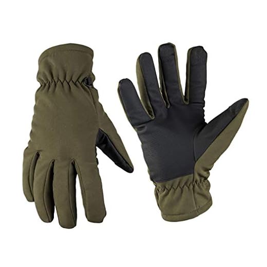 Mil-Tec Gants Softshell Thinsulate™ Olive Taille L