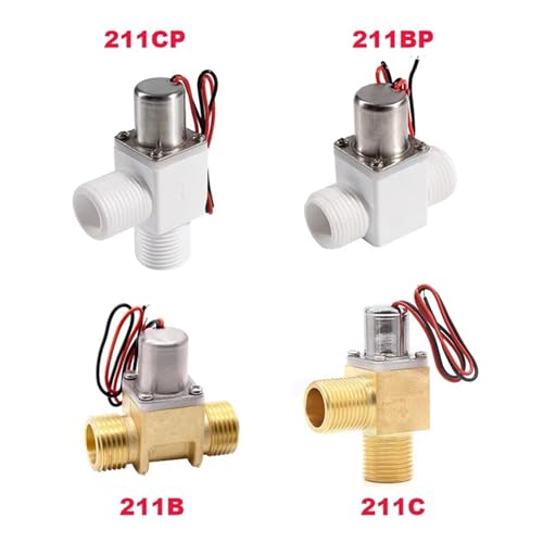 Électrovanne à impulsion G1/2 pour réparer un robinet à induction de WC