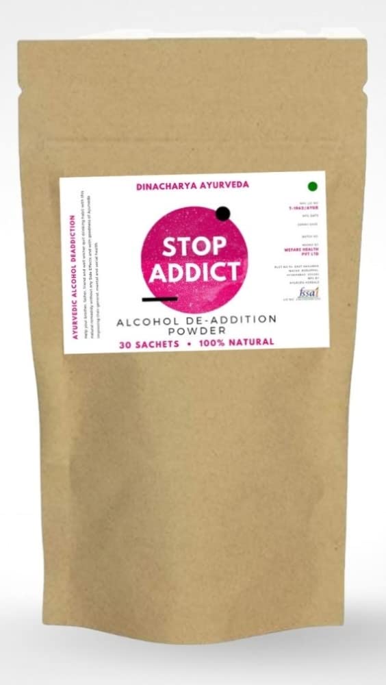Ayurveda Alcohol De Addiction Powder 3 months course