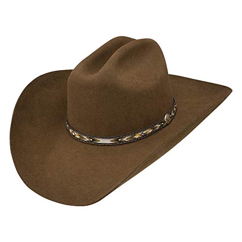 Stetson 4X Oak Whitmore Felt Hat 6 3/4 Brown