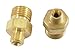 Forney 86152 Oxygen and Acetylene Hose Couplers A To B and B To A Carded Pair
