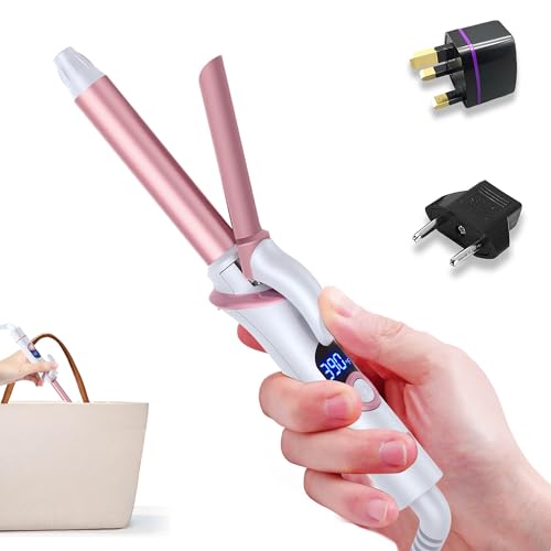 Mini Curling Iron for Short Hair Dual Voltage European UK