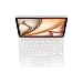 Apple Magic Keyboard Case für das 11" iPad Air (M3), besonders angenehmes Tippen, integriertes Trackpad, Deutsch – Weiß ​​​​​​​