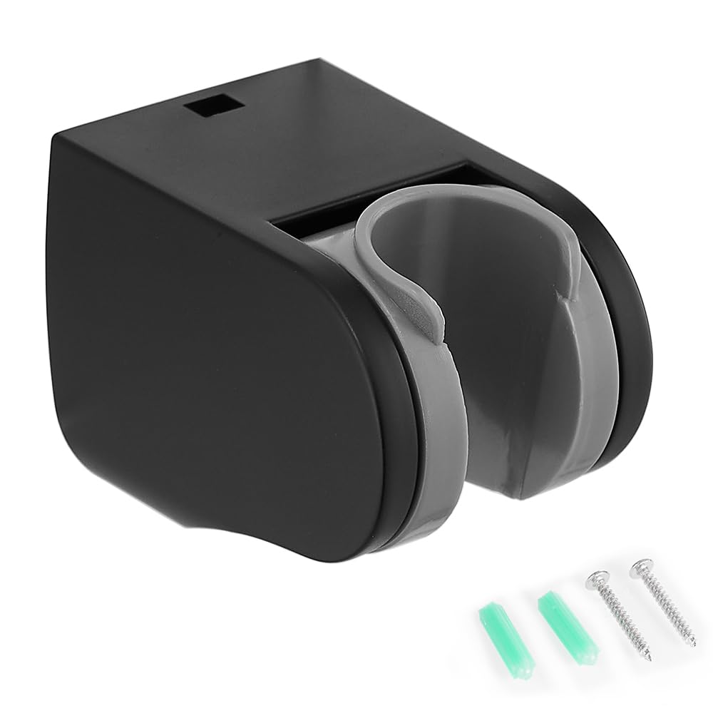 Haiba Wall Mount Shower Bracket for Handheld Shower Head, Meet Any Space Bathroom, Matte Black