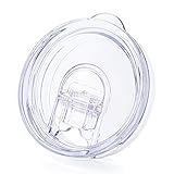 Prurex 20 oz Skinny Tumble Replacement Lid,Spill Proof Splash Resistant Sliding Lids for 2.73