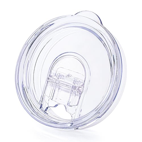 Prurex 20 oz Skinny Tumble Replacement Lid,Spill Proof Splash Resistant Sliding Lids for 2.73
