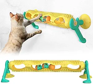Pets Empire Cat Toys Interactive Kitty Track Ball Kitten Toy for Indoor Cats Tumbler Funny Pet Puzzle (Color May Vary)