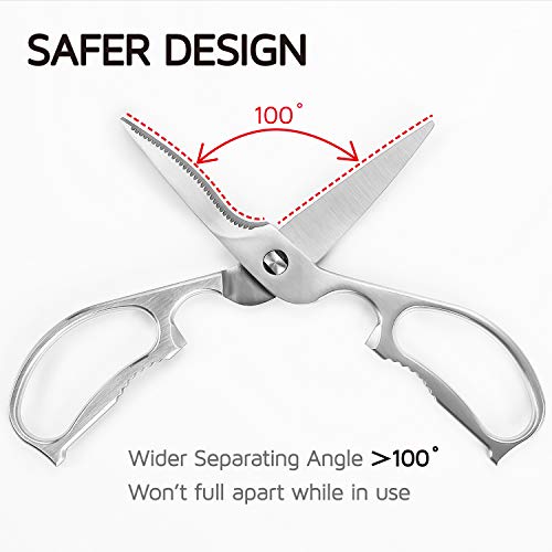 image for Multipurpose Kitchen Shears by WELLSTAR, Come Apart Heavy Duty German 