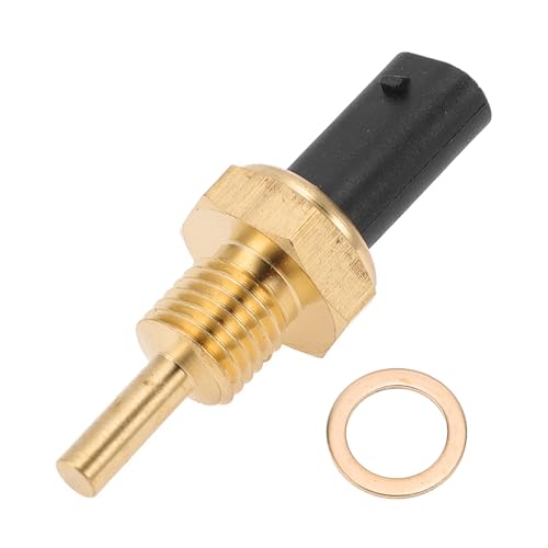 REPAIROCK Sensor De Temperatura Del Refrigerante Para Chevrolet Express 2500 2018-2022 Sensor De Temperatura Del Agua Unidad Sensor No.25186240 Tono Dorado
