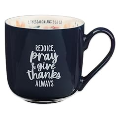 Navy Floral/Rejoice Always