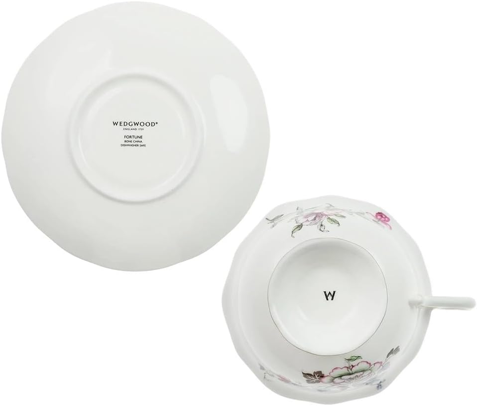 WEDGWOOD Wonderlast Fortune Tea Cup & Saucer (Parallel Import)