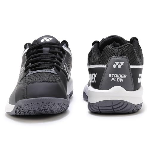 Image of YONEX POWER CUSHION SHB STRIDER FLOW 1 SHOES | Ideal For Badminton,Squash,Table Tennis,Volleyball | Non-Marking Sole |POWER CUSHION |Lateral Shell|Ergoshape|Round Sole|RADIAL BLADE SOLE|One Piece Outsole|