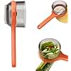 Vegetable Peeler with Container, 2025 New with Box Storage Kitchen Special Fruit Peeler, 2-in-1 Multifunctional Veggie Fruit Peeling Tool Easy to Use Kitchen Gadget (Orange)