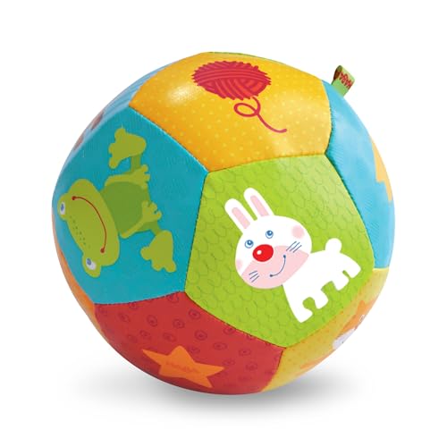 HABA - Balle pour bébé Mes Amis Les Animaux, 302484